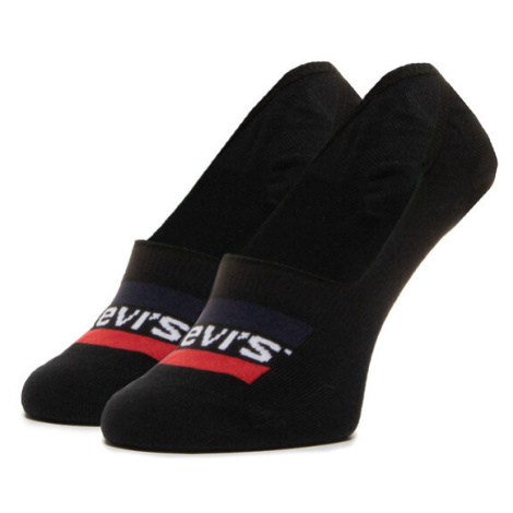 Levi's® Súprava 2 párov krátkych ponožiek unisex 37157-0169 Čierna Levi´s