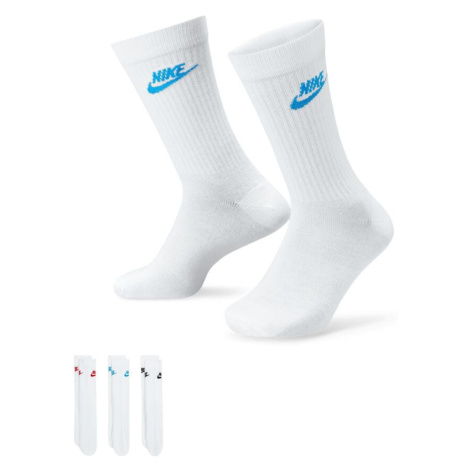 Nike NSW Everyday Essential Crew Socks 3-Pack Bílé