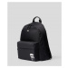Taška Karl Lagerfeld K/Ikonik Nylon Backpack Čierna