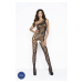 Passion BS036 black - Bodystocking Farba: Čierna