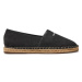 KARL LAGERFELD Espadrilky KL70104 Čierna