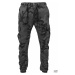 nohavice plátené URBAN CLASSICS Camo Cargo Jogging