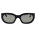 Retrosuperfuture  Occhiali da Sole  Alva Black 38L  Slnečné okuliare Čierna
