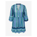 Blue Ladies Striped Dress ONLY CARMAKOMA Marrakesh - Women