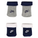 Nike Sportswear Ponožky 'FUTURA'  tmavomodrá / sivá melírovaná / biela