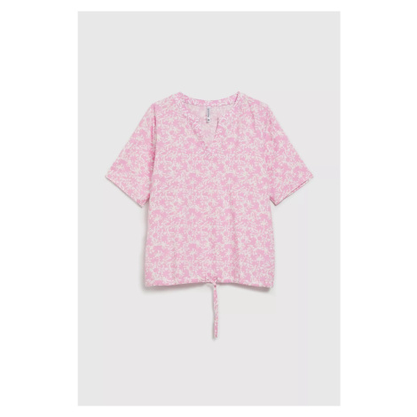 Women's shirt MOODO - dark pink