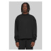 Men's Light Terry Crew Sweatshirt - Black