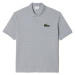 Lacoste  Unisex Loose Fit Polo - Gris  Tričká a polokošele Šedá