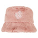 Rocawear Carino Fur Bucket Hat pink