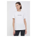 Bavlnené tričko Calvin Klein biela farba,K20K205448