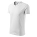 Malfini Heavy V-neck 160 Unisex tričko 102 biela