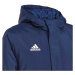 adidas ENTRADA 22 STADIUM JACKET Juniorská futbalová bunda, tmavo modrá, veľkosť