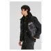 Vesta Karl Lagerfeld Jeans Klj Blocked Puffer Vest Aop Bandana Black