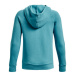 Under Armour Mikina UA Rival Fleece Hoodie 1357585 Zelená Relaxed Fit