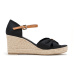 Dámske espadrilky s mašľou vpredu 98-DP-500-1