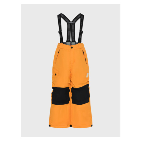 LEGO Wear Lyžiarske nohavice 11010516 Oranžová Regular Fit