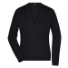 James & Nicholson Dámsky bavlnený sveter JN660 - Čierna