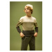 DEFACTO Boy&#39;s Crew Neck Color Block Sweater