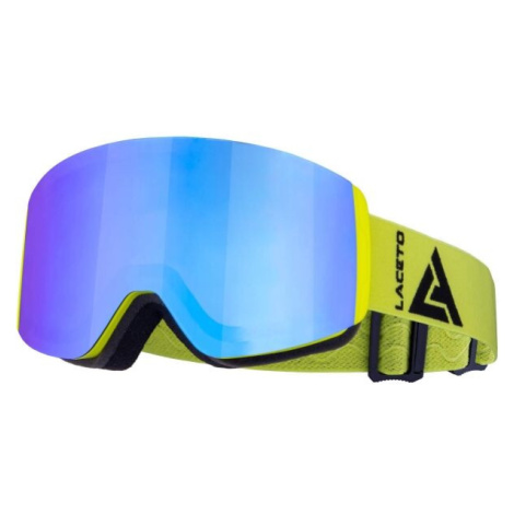 Laceto SNOWDRIFT Juniorské lyžiarske okuliare, žltá, veľkosť