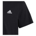 adidas ESSENTIALS SMALL LOGO TEE Detské tričko, čierna, veľkosť