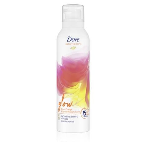 Dove Bath Therapy Glow sprchová pena Blood Orange & Rhubarb