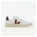 Tenisky Veja V-12 Leather Extra/ White/ Marsala