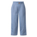 esmara® Dámske ľanové culotte nohavice (modrá)