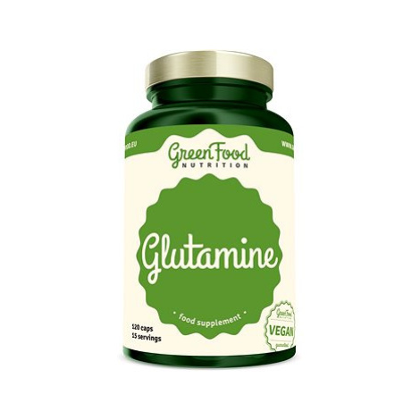 GreenFood Nutrition Glutamin 120 kapsúl