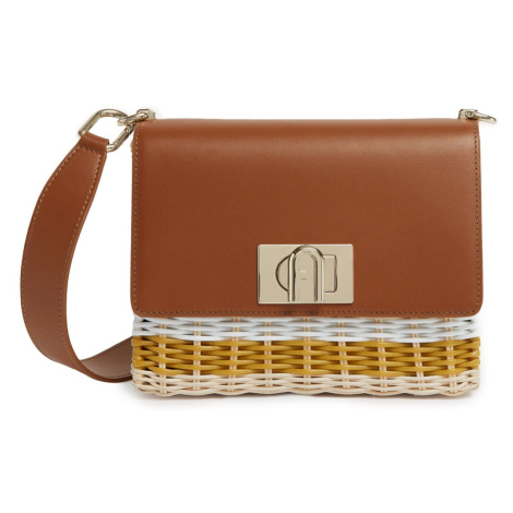 Kabelka - FURLA 1927 MINI CROSSBODY hnedá