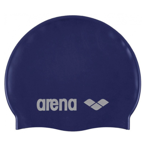 Plavecká čiapka arena classic silicone cap tmavo modrá