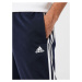 ADIDAS SPORTSWEAR Športové nohavice 'Essentials Warm-Up Tapered 3-Stripes'  námornícka modrá / b
