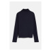 TRIČKO GANT SHIELD LS TURTLENECK EVENING BLUE