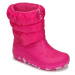 Crocs  Classic Neo Puff Boot K  Obuv do snehu Ružová