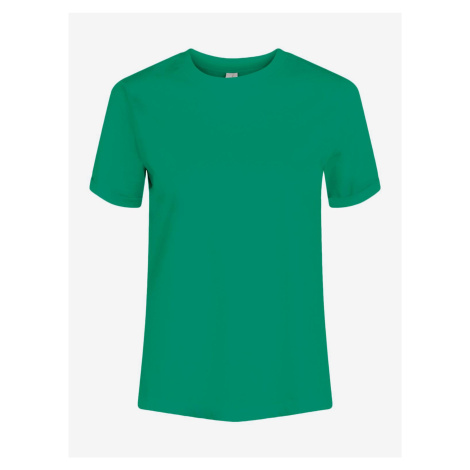 Green Basic T-Shirt Pieces Ria - Women