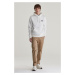 MIKINA GANT REG MEDIUM ARCHIVE SHIELD HOODIE EGGSHELL