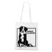 Plátená taška s potlačou Bernského salašnického psa