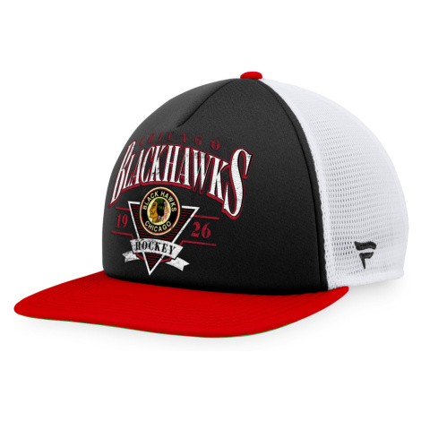 Chicago Blackhawks čiapka flat šiltovka True Classic Foam Front Trucker