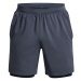 UNDER ARMOUR-UA LAUNCH 7 inch 2-IN-1 SHORT-GRY Šedá