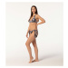 Aloha From Deer Woman's Dark Flowers Halter Neck Bikini Top BTH AFD523