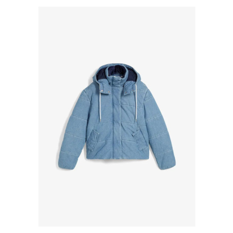 Prešívaná bunda z denimu bonprix