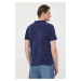 Polo tričko Polo Ralph Lauren pánske,tmavomodrá farba,jednofarebné,710901044