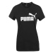 PUMA Funkčné tričko 'Essential'  čierna / biela