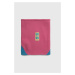 Šál komín Eivy Tubular dámsky, ružová farba, jednofarebný