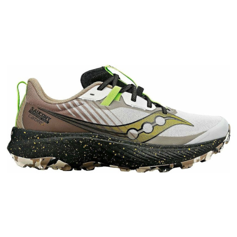 Saucony Endorphin Edge Mens Shoes Fog/Black Trailová bežecká obuv