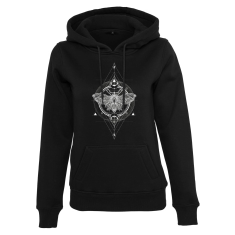 Women's hooded sweatshirt black mister tee