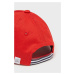 Detská čiapka Mayoral červená farba, s potlačou