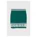 Dievčenská sukňa Guess zelená farba, mini, rovný strih