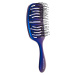 Kefa pre normálne vlasy Olivia Garden iDetangle Medium Space Edition Milkyway - metalicky modrá 