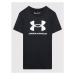 Under Armour Tričko Ua Sportstyle Logo 1363282 Čierna Loose Fit