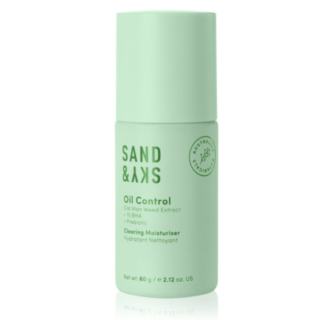 Sand & Sky Oil Control Clearing Moisturiser ľahký hydratačný fluid na redukciu mastnoty pleti